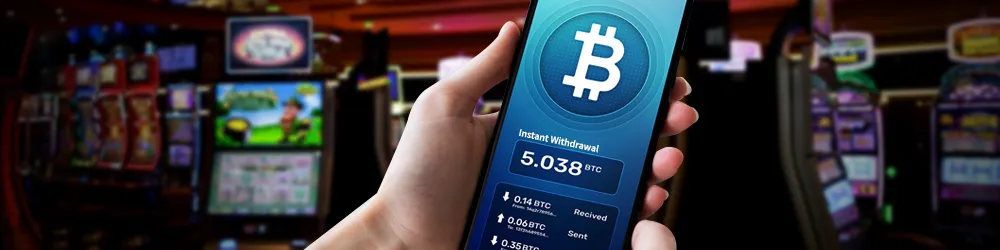 Bitcoin transaction displayed on a mobile screen.
