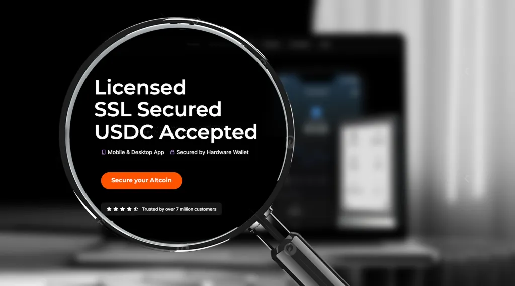 Licensed SSL secured, USSC accepted, indicating a safe and trusted online environment for users.